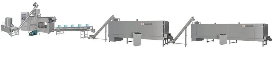 Puffed corn production line Puffed corn production line